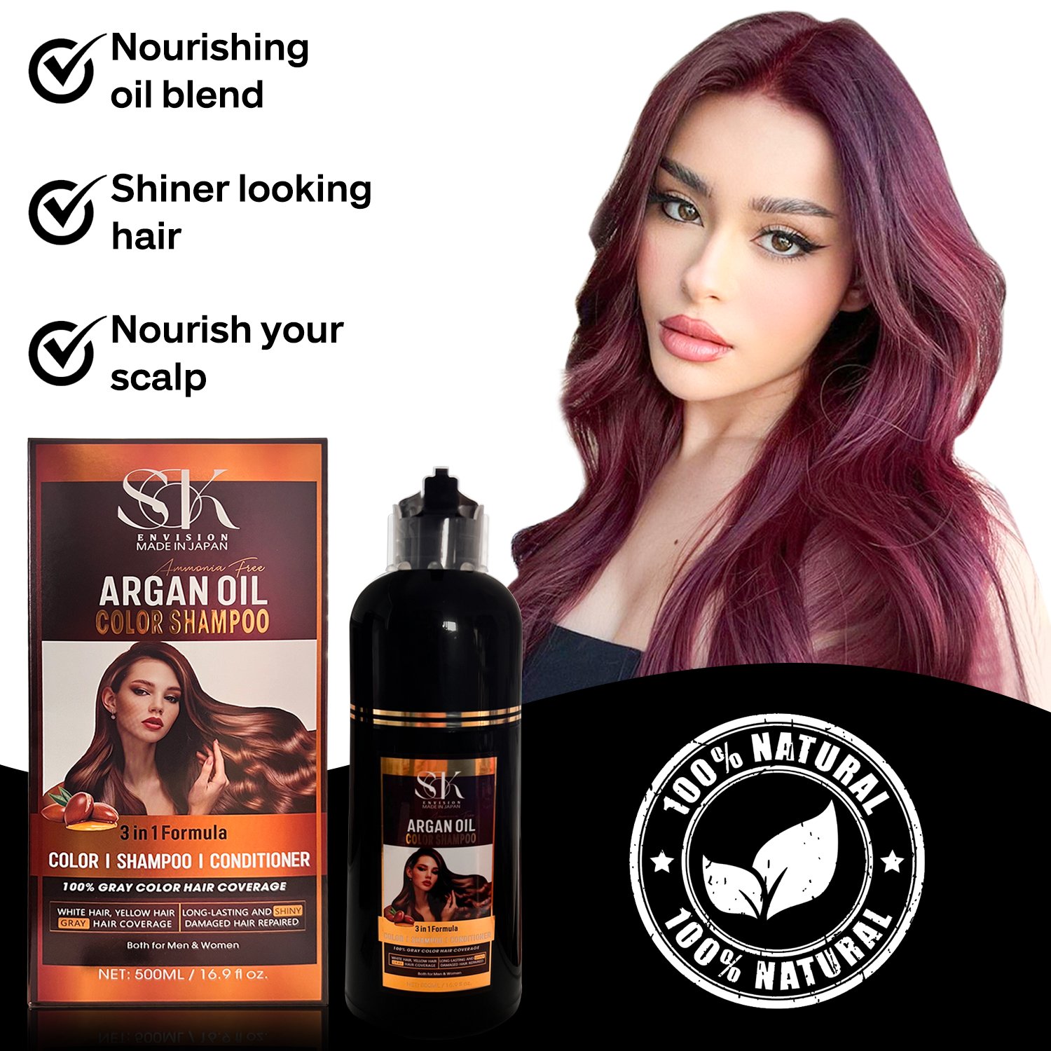 Magic Hair Dye Colors Shampoo - Image 6