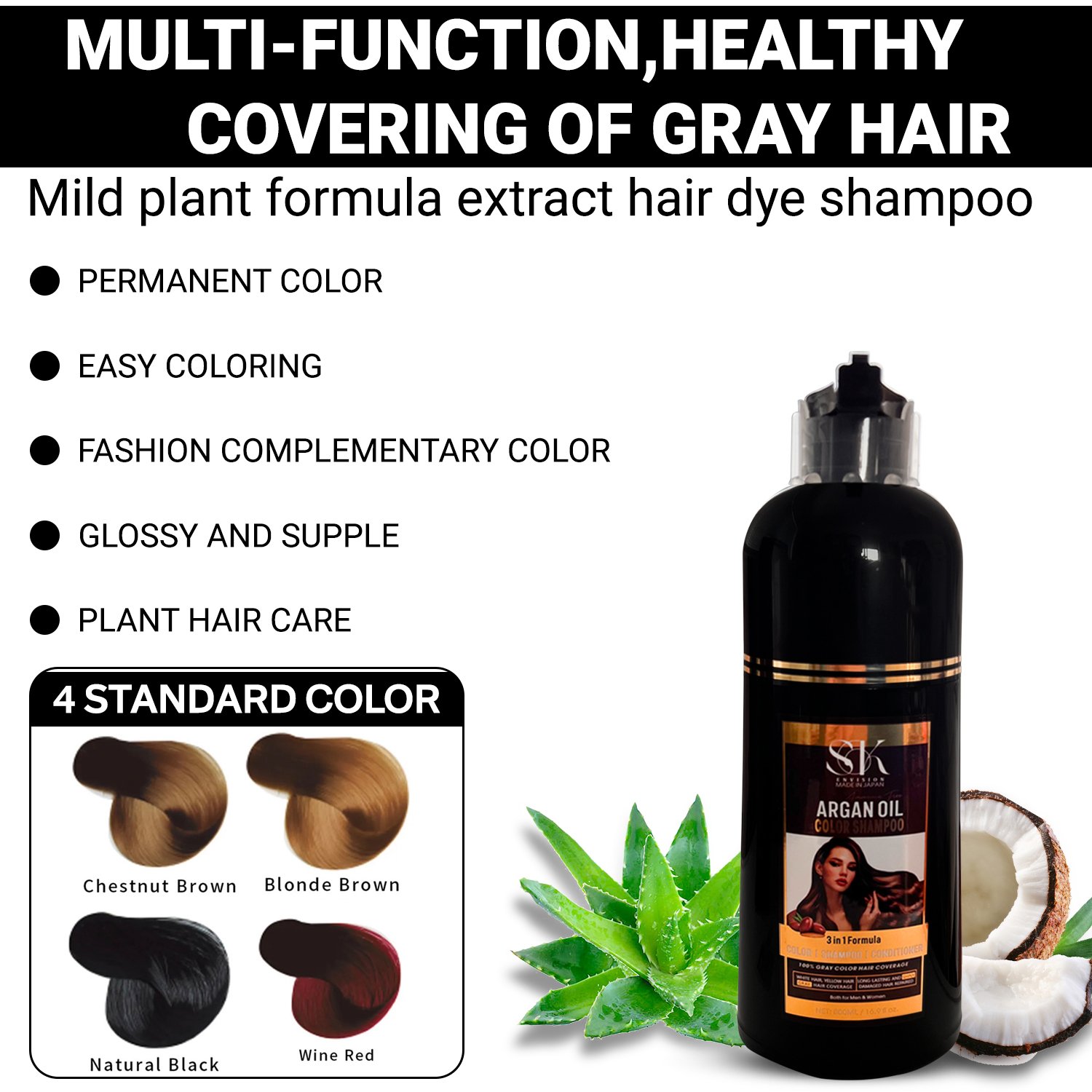 Magic Hair Dye Colors Shampoo - Image 7