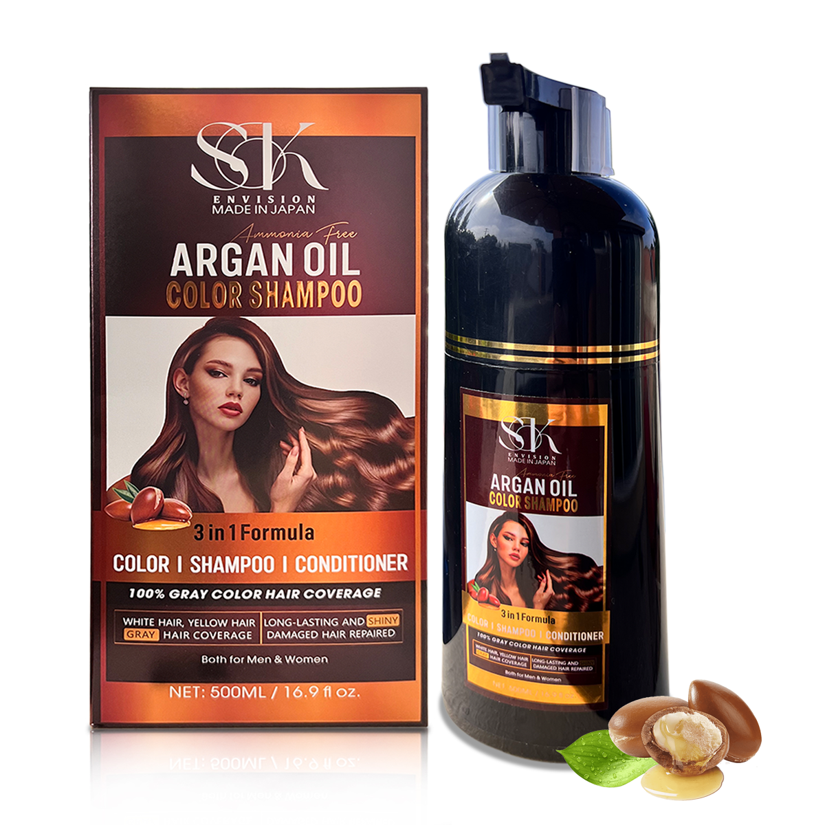 Magic Hair Dye Colors Shampoo
