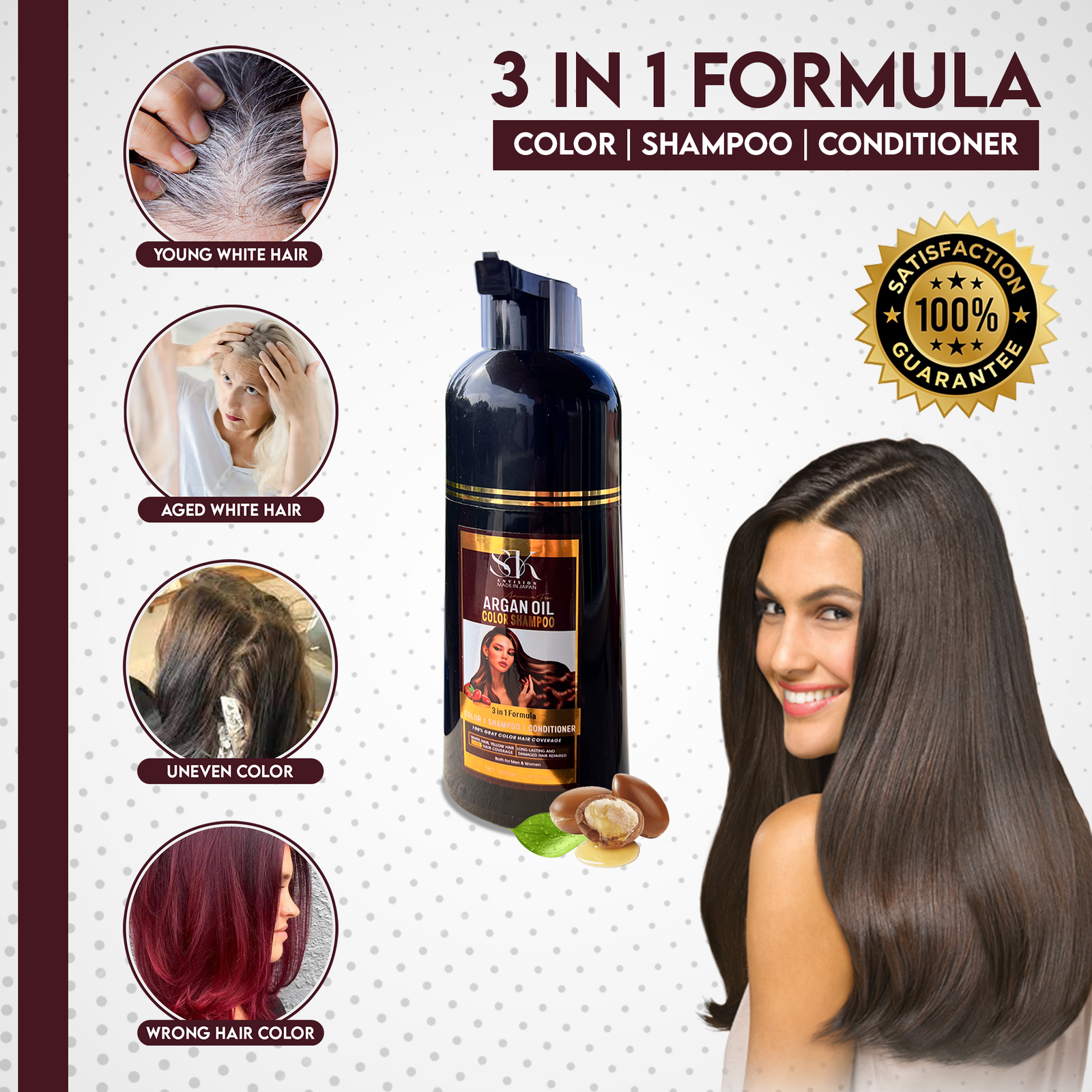 Magic Hair Dye Colors Shampoo - Image 3